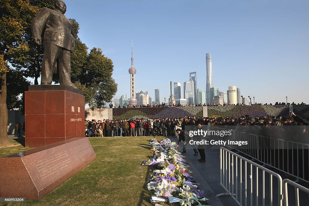 Shanghai Mourns Victims Of Shanghai New Year Stampede