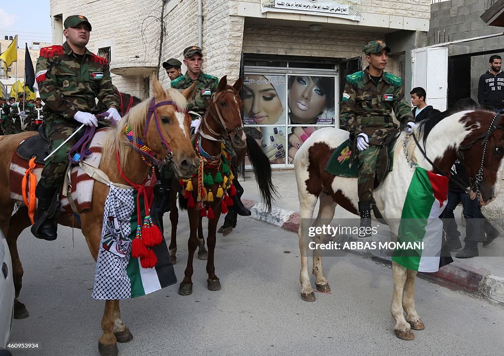 PALESTINIAN-ISRAEL-CONFLICT-FATAH-ANNIVERSARY