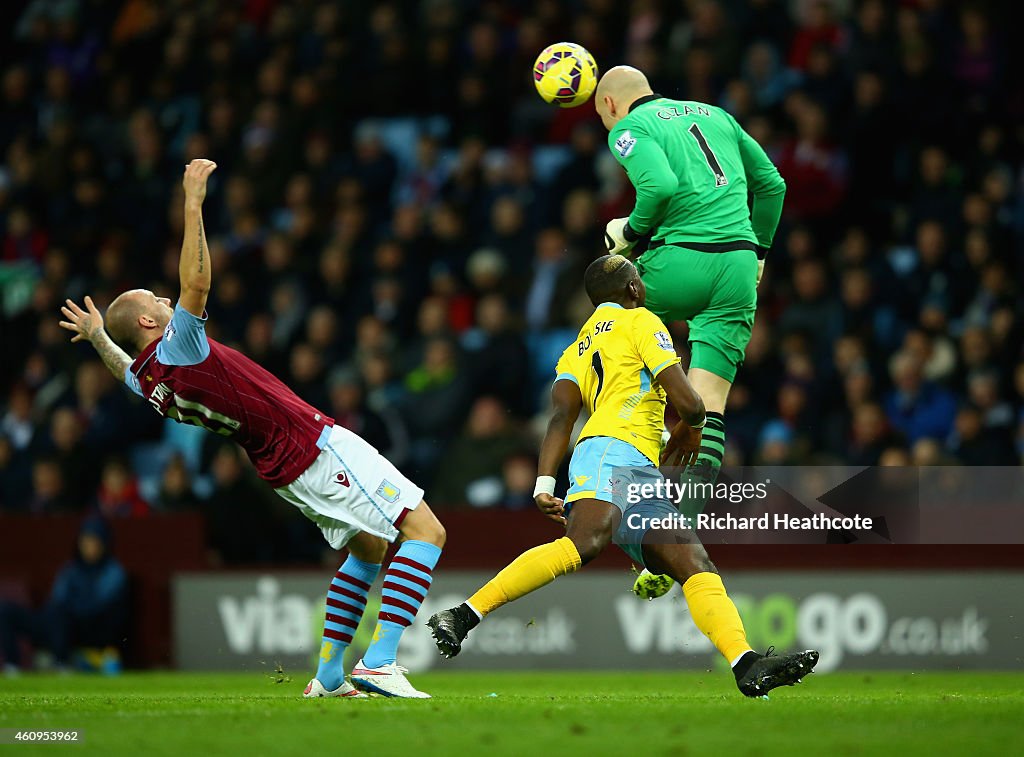 Aston Villa v Crystal Palace - Premier League