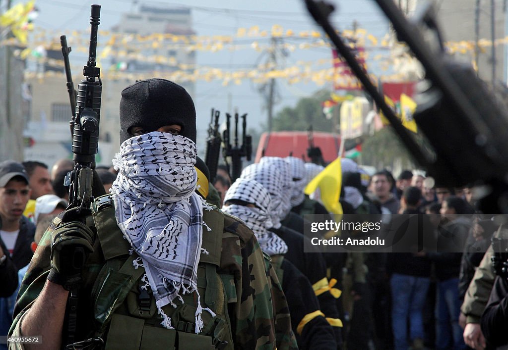 50th anniversary of Palestinian Fatah movement