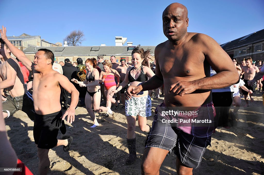 "L Street Brownies" Annual New Year's Day Swim