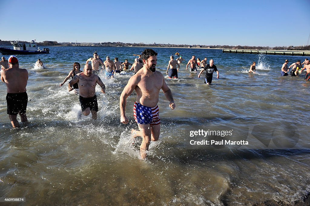 "L Street Brownies" Annual New Year's Day Swim