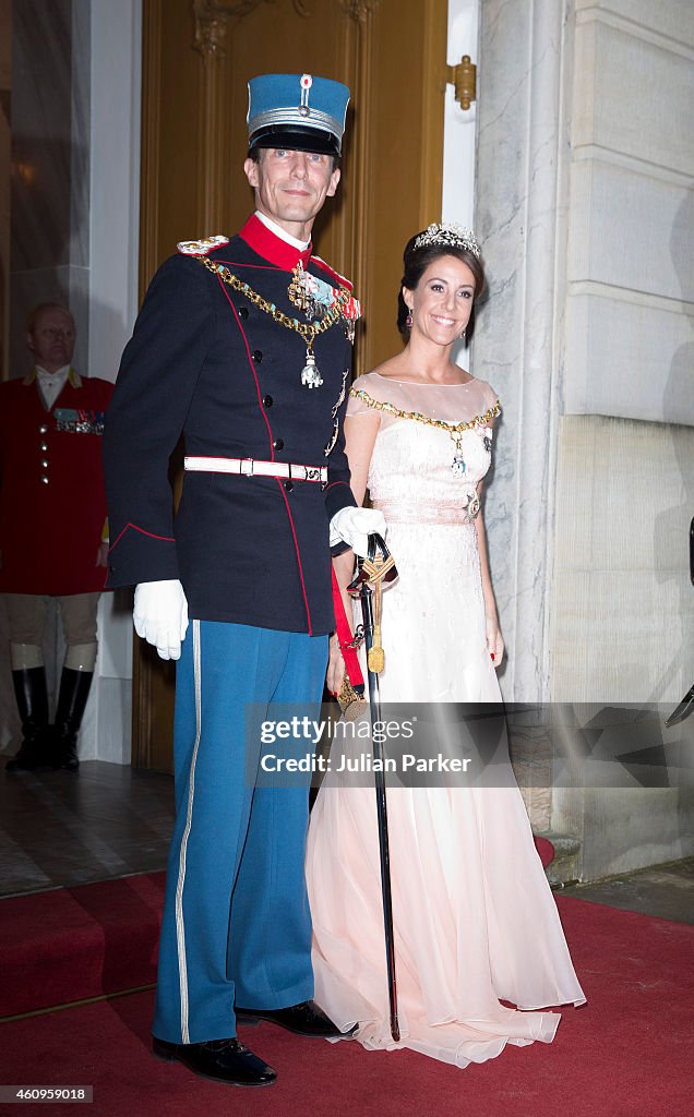 Queen Margrethe Hosts New Year's Banquet