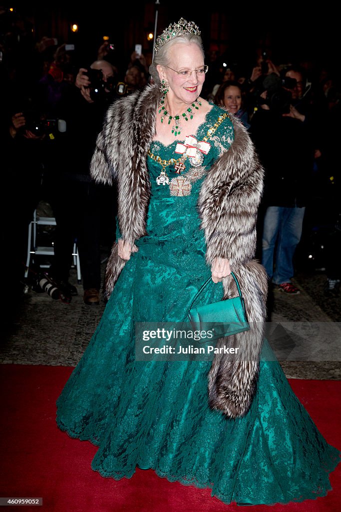 Queen Margrethe Hosts New Year's Banquet