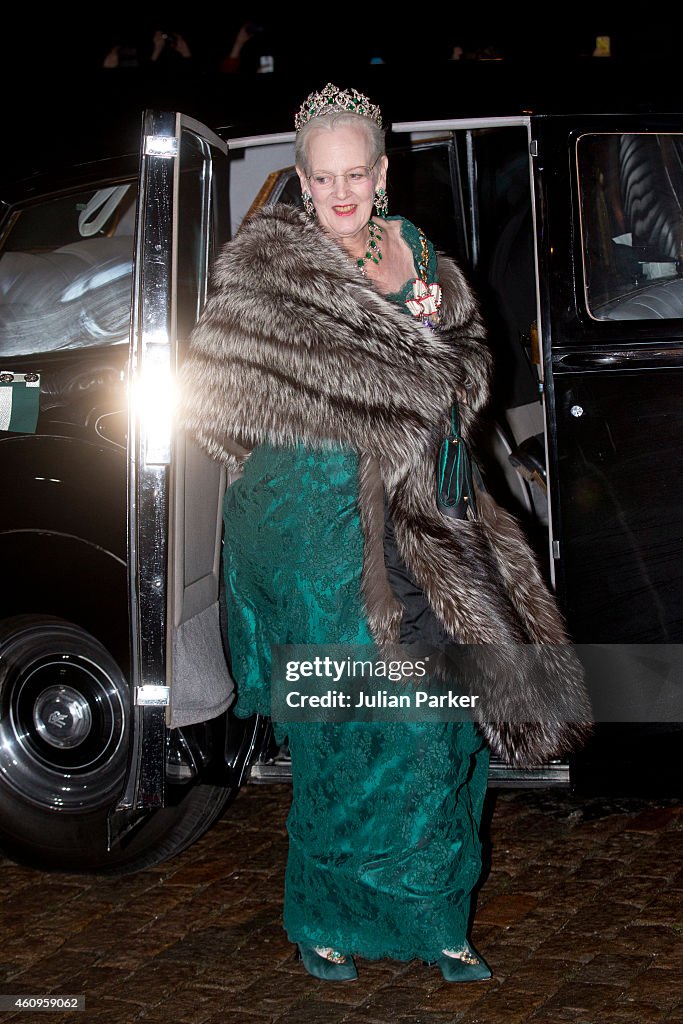 Queen Margrethe Hosts New Year's Banquet