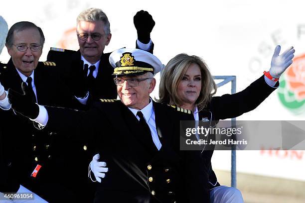 The original cast of 'The Love Boat' participates in The 2015 Tournament Of Roses Parade on January 1, 2015 in Pasadena, California.