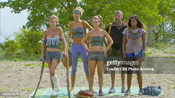 This Is My Time" -- Missy Payne, Jaclyn Schultz, Baylor Wilson, Keith Nale and Natalie Anderson during the two-hour season finale of SURVIVOR,...