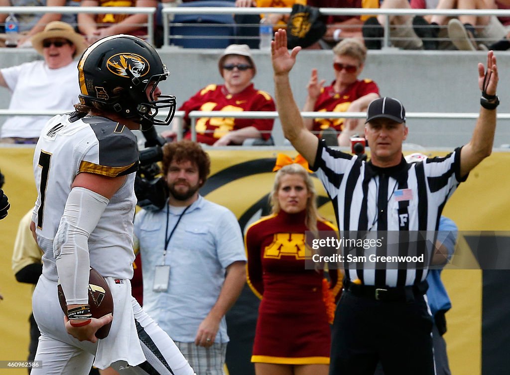 Buffalo Wild Wings Citrus Bowl - Minnesota v Missouri