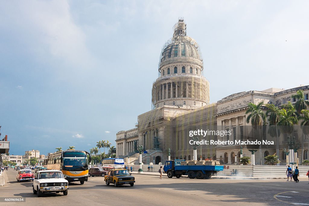 El Capitolio de la Habana or the Havana Capitol building...