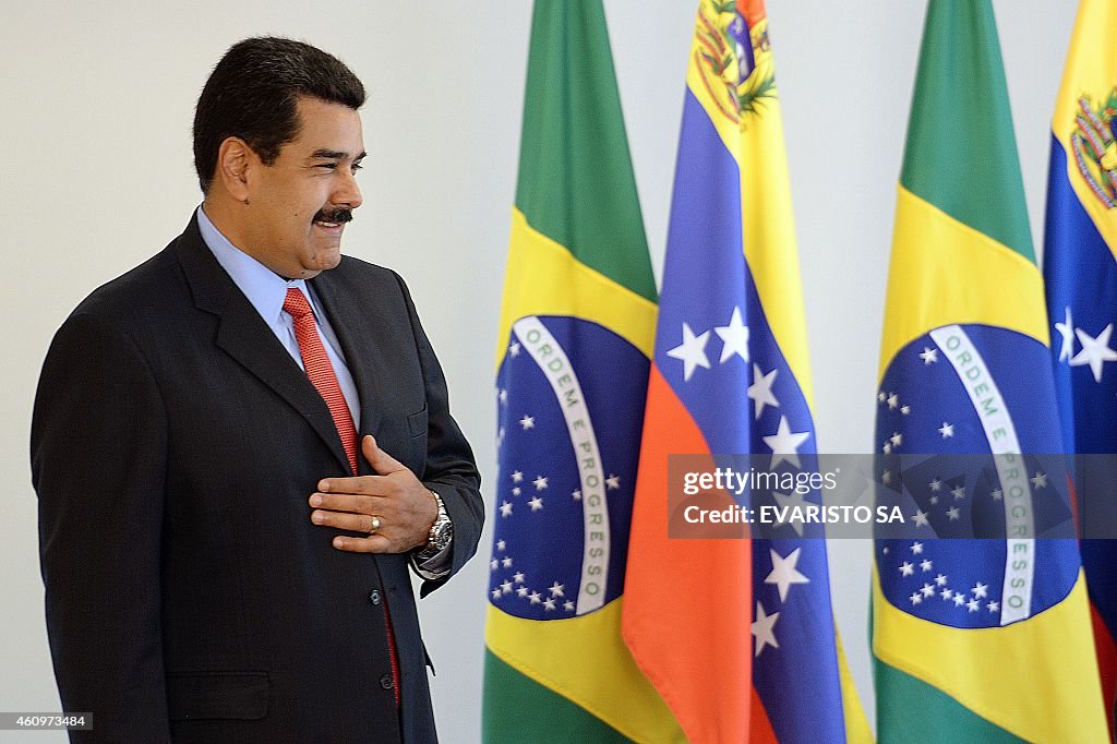 BRAZIL-VENEZUELA-ROUSSEFF-MADURO