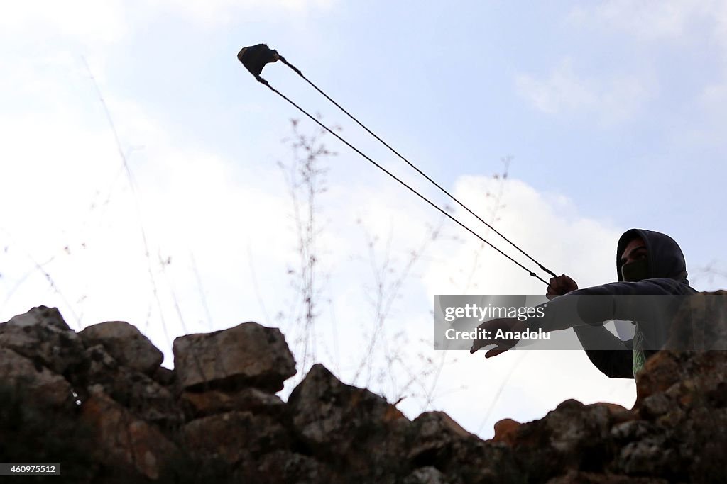 Clashes in Ramallah, West Bank