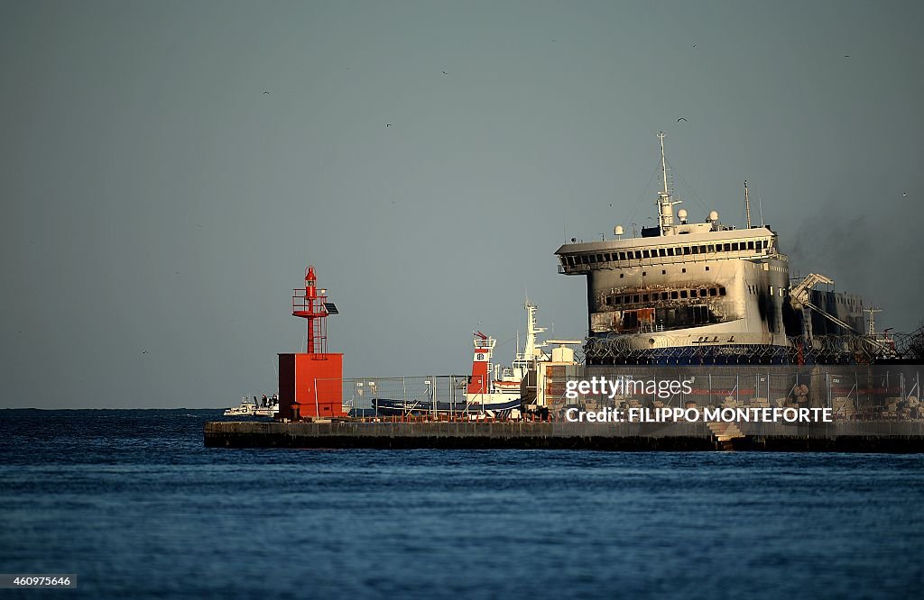 ITALY-GREECE-FERRY-ACCIDENT