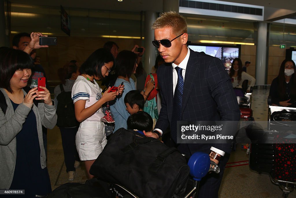 2015 Asian Cup Japan Team Arrival