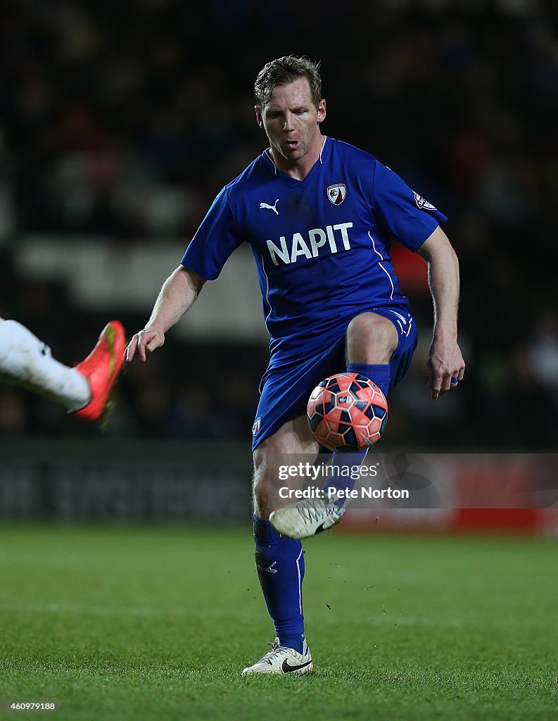 MK Dons v Chesterfield - FA Cup Second Round