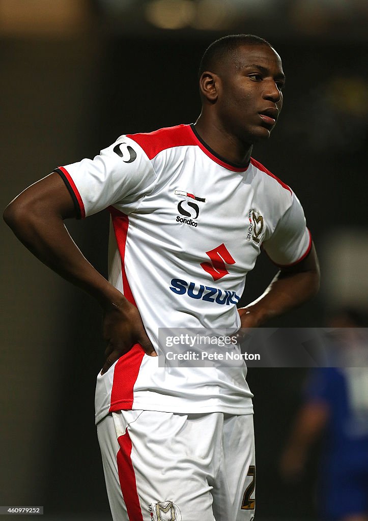 MK Dons v Chesterfield - FA Cup Second Round