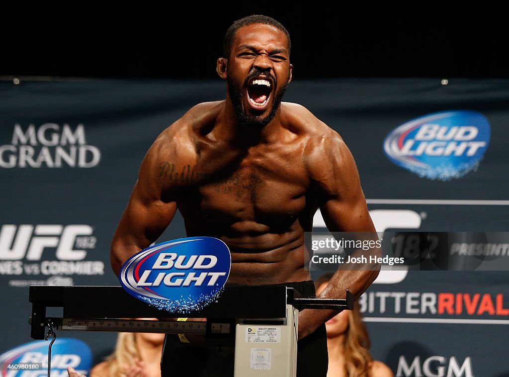 UFC 182 Weigh-in