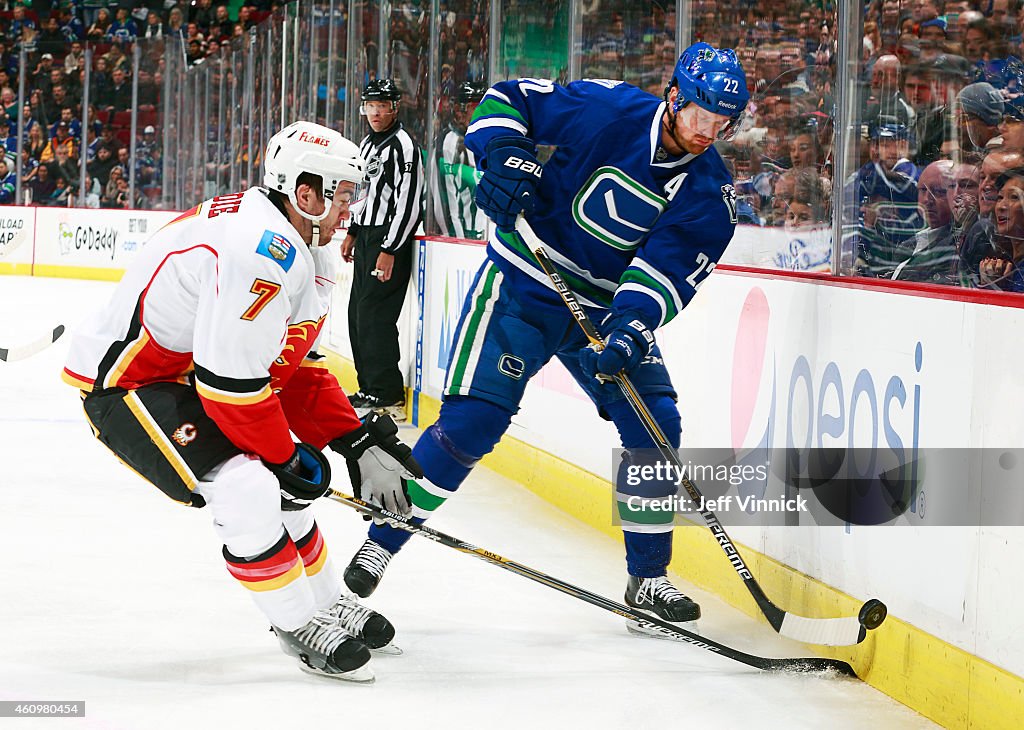 Calgary Flames v Vancouver Canucks