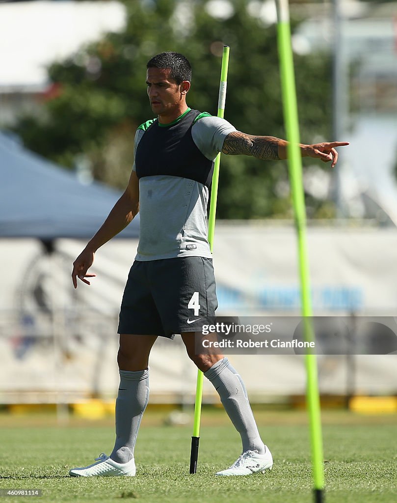 Australian Socceroos Training & Media Session