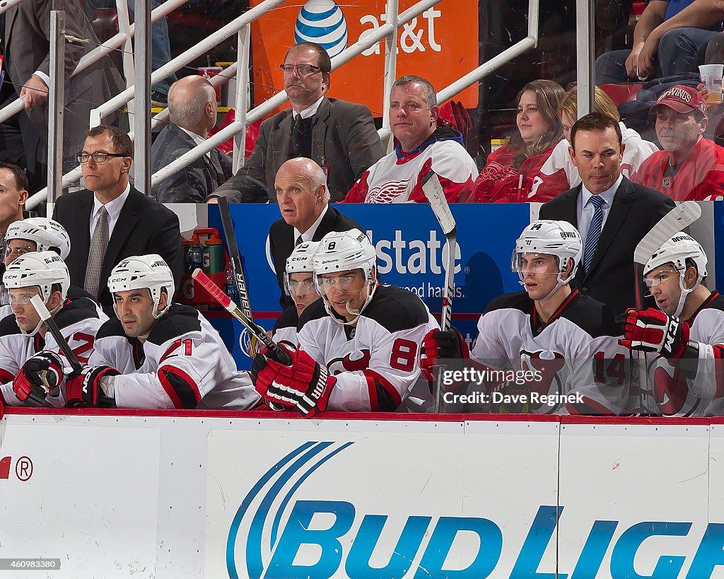 New Jersey Devils v Detroit Red Wings