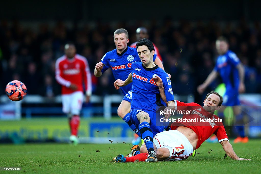 Rochdale v Nottingham Forest - FA Cup Third Round