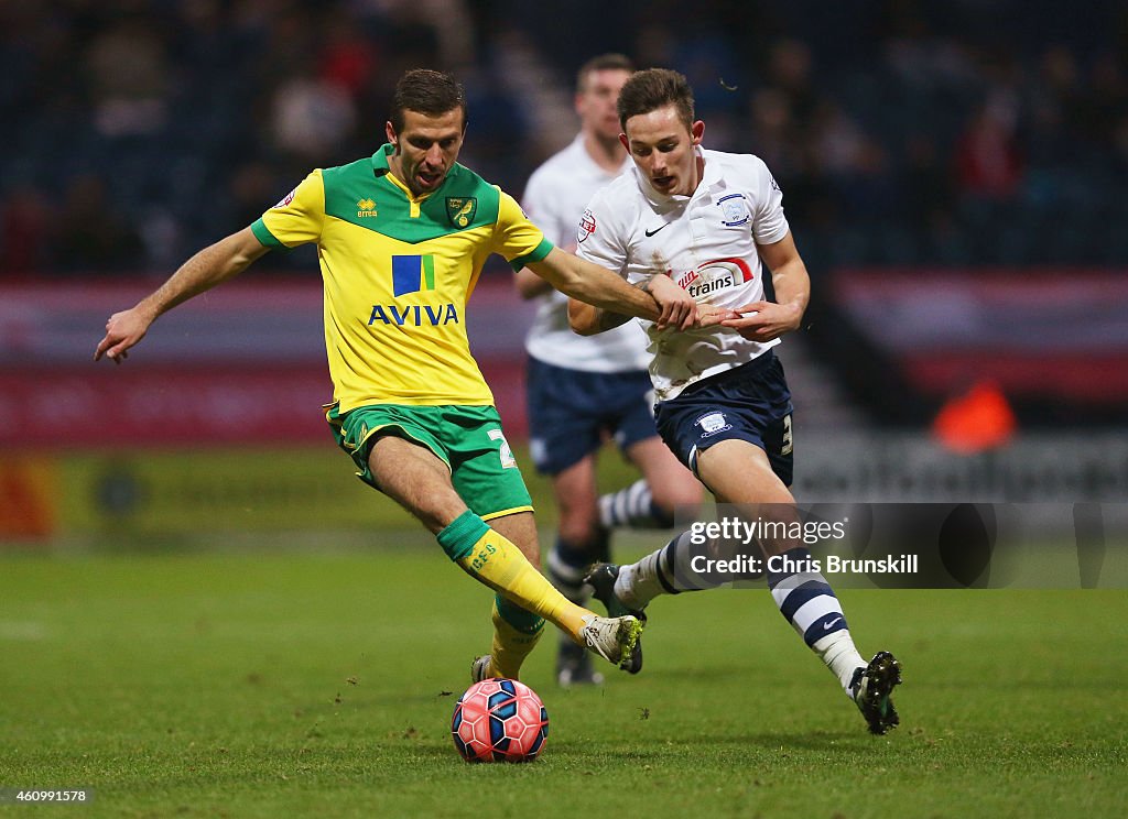 Preston North End v Norwich City - FA Cup Third Round