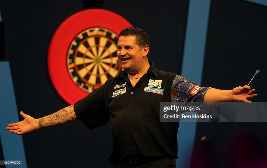 2015 William Hill PDC World Darts Championships - Day Thirteen