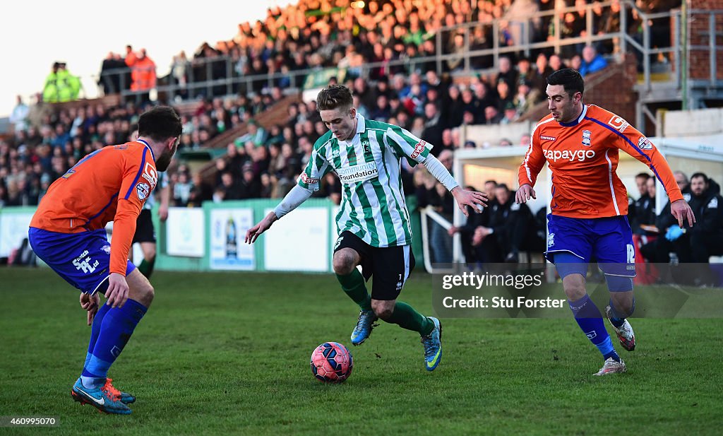 Blyth Spartans AFC v Birmingham City - FA Cup Third Round