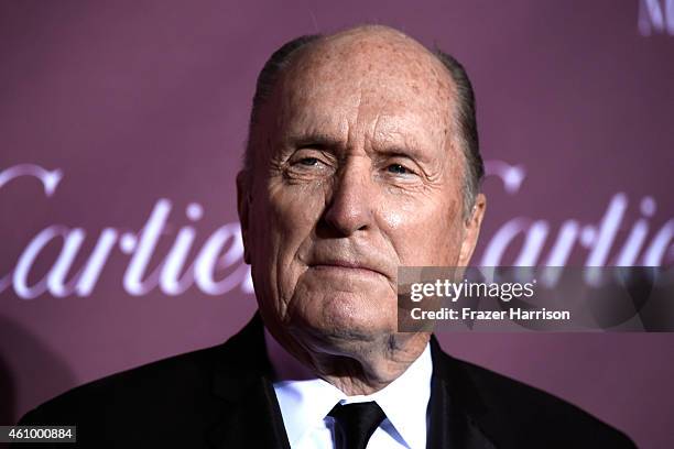 Actor Robert Duvall attends the 26th Annual Palm Springs International Film Festival Awards Gala at Parker Palm Springs on January 3, 2015 in Palm...