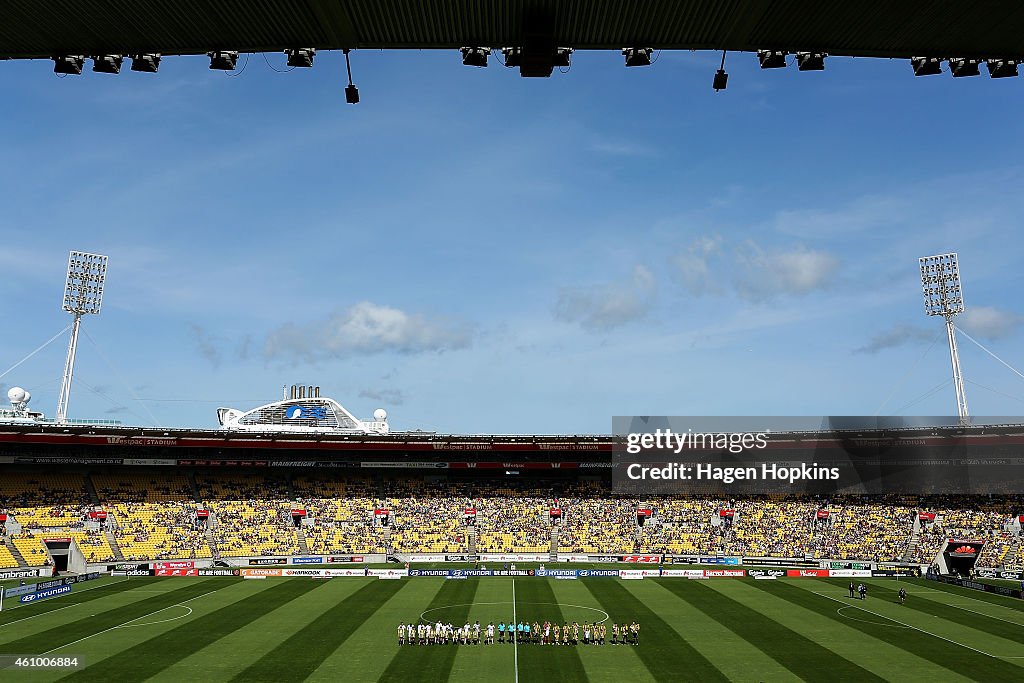 A-League Rd 15 - Wellington v Brisbane