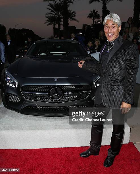 Greg Louganis arrives with Mercedes-Benz at the 26th annual Palm Springs International Film Festival Awards Gala on January 3, 2015 in Palm Springs,...