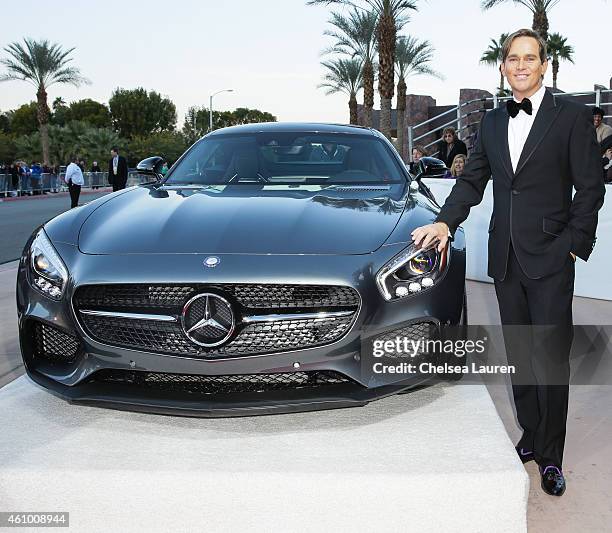 Actor Phillip P. Keene arrives with Mercedes-Benz at the 26th annual Palm Springs International Film Festival Awards Gala on January 3, 2015 in Palm...