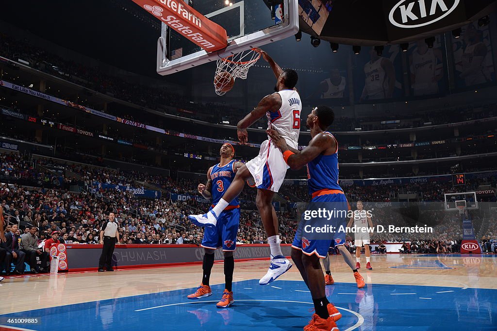 New York Knicks v Los Angeles Clippers