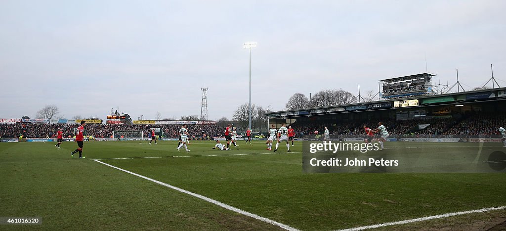 Yeovil Town v Manchester United - FA Cup Third Round