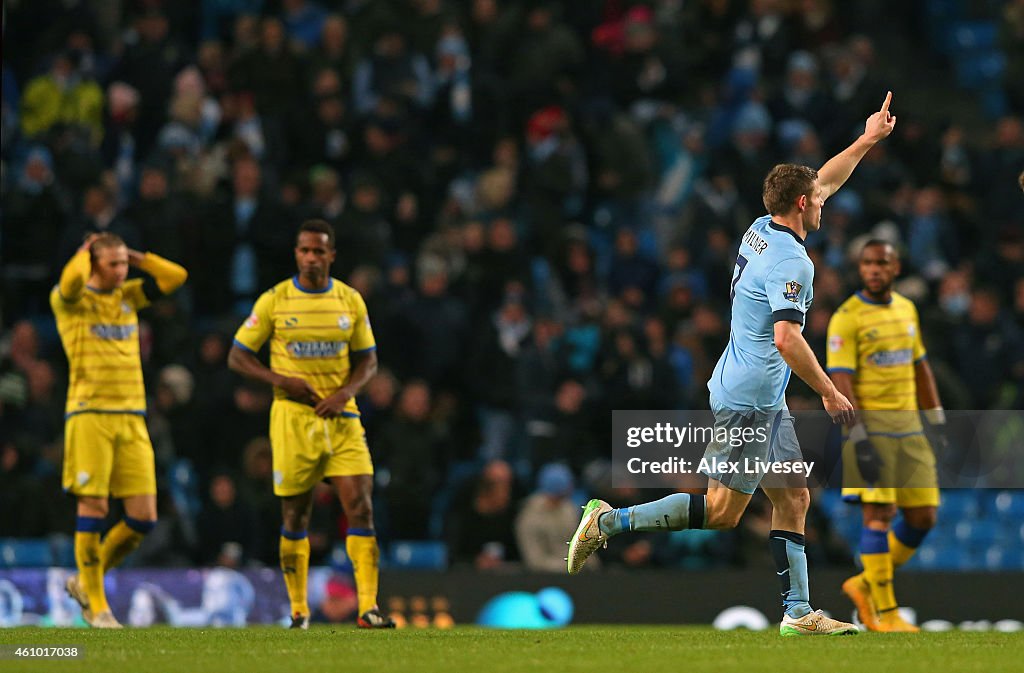 Manchester City v Sheffield Wednesday - FA Cup Third Round