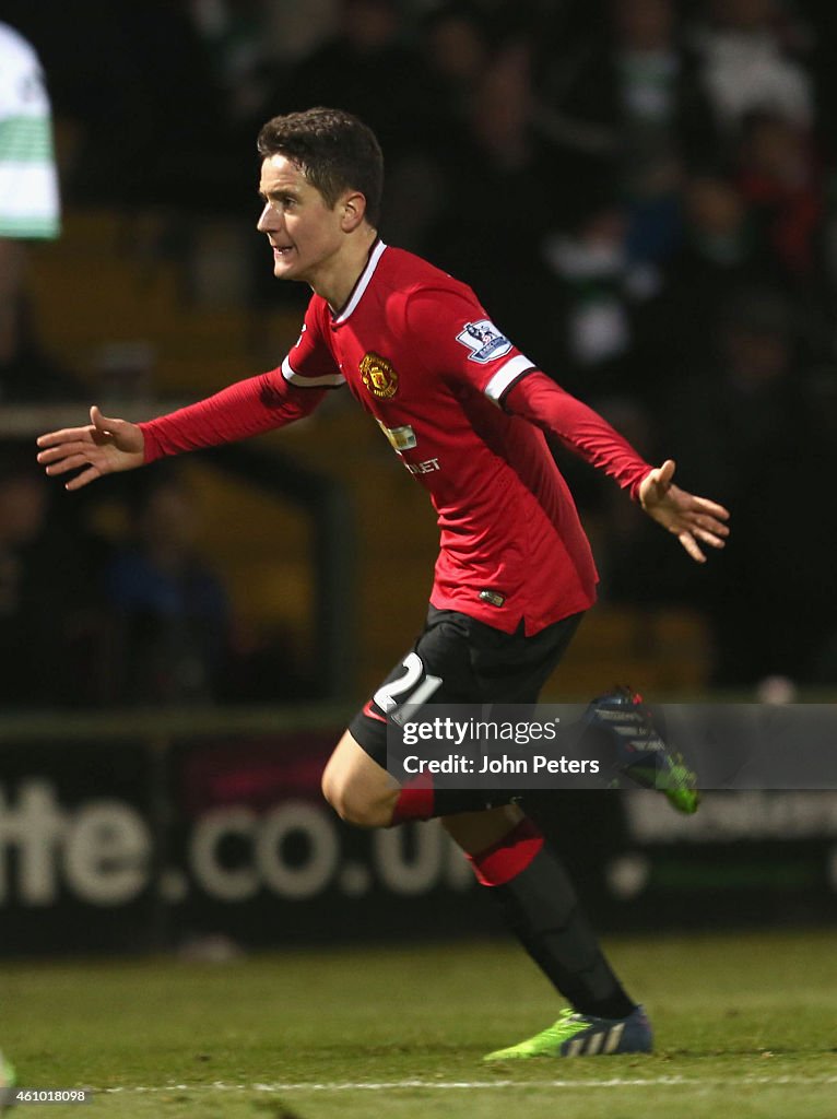 Yeovil Town v Manchester United - FA Cup Third Round