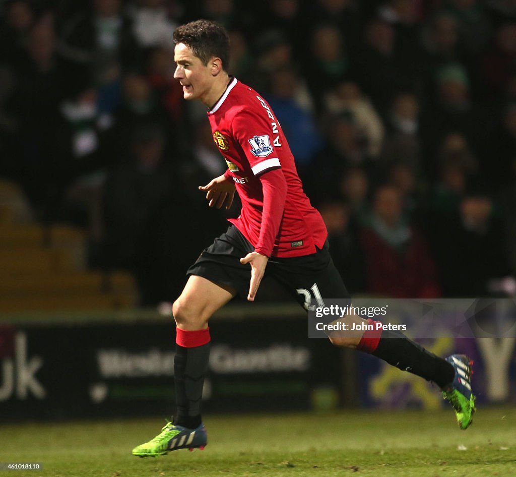 Yeovil Town v Manchester United - FA Cup Third Round