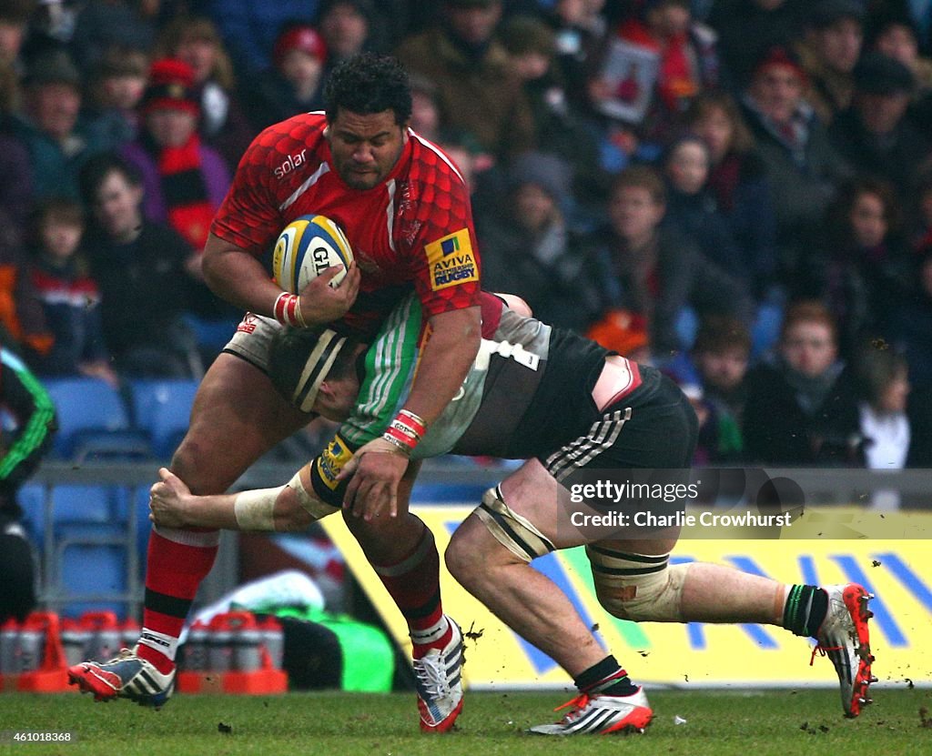 London Welsh v Harlequins - Aviva Premiership