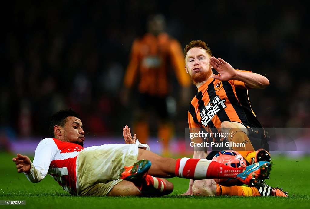 Arsenal v Hull City - FA Cup Third Round