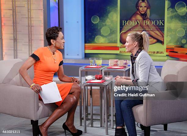 Cameron Diaz is a guest on "Good Morning America," 1/6/14, airing on the Walt Disney Television via Getty Images Television Network. ROBIN ROBERTS,...