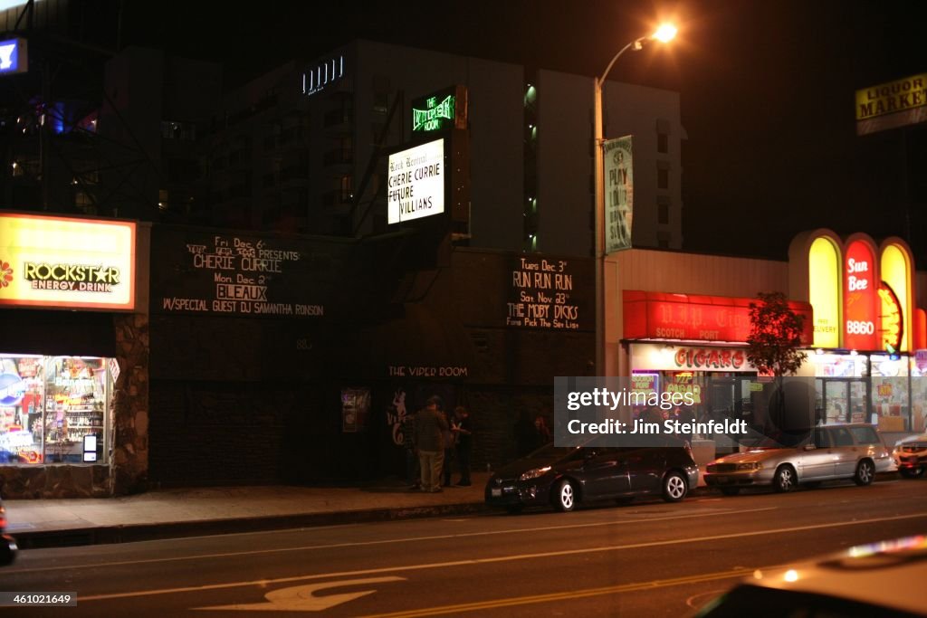 Cherie Currie On Viper Room Marquee