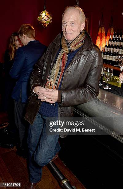Charles Dance attends a BAFTA Special Screening of Big Eyes hosted by Harvey Weinstein at Soho Hotel on January 4, 2015 in London, England.