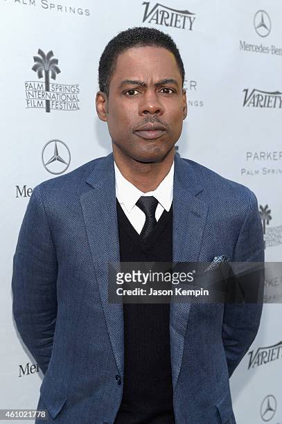 Honoree Chris Rock attends Variety's Creative Impact Awards and "10 Directors To Watch" brunch presented by Mercedes Benz at Parker Palm Springs on...