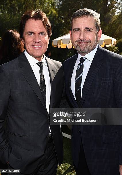 Honorees Rob Marshall and Steve Carell attend Variety's Creative Impact Awards and "10 Directors To Watch" brunch presented by Mercedes Benz at...