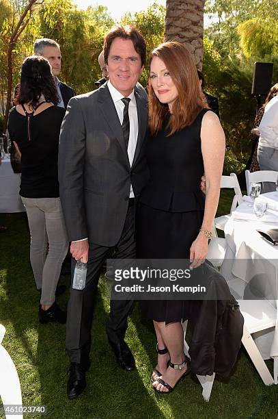 Honoree Rob Marshall and actress Julianne Moore attend Variety's Creative Impact Awards and "10 Directors To Watch" brunch presented by Mercedes Benz...