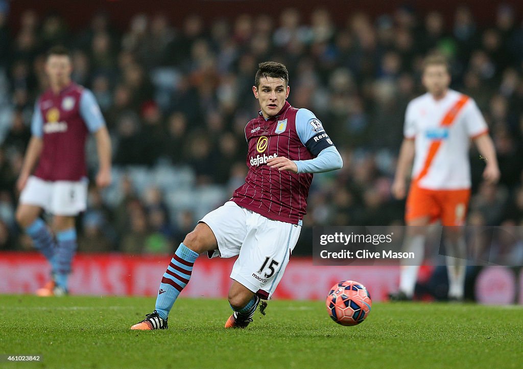 Aston Villa v Blackpool - FA Cup Third Round