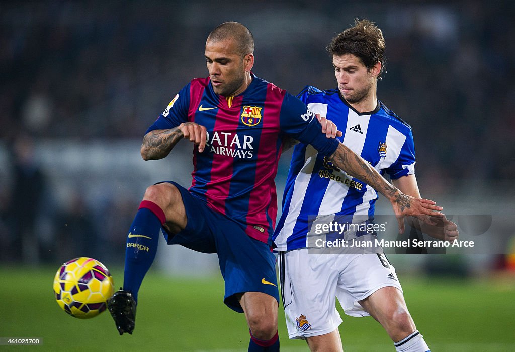 Real Sociedad de Futbol v FC Barcelona - La Liga