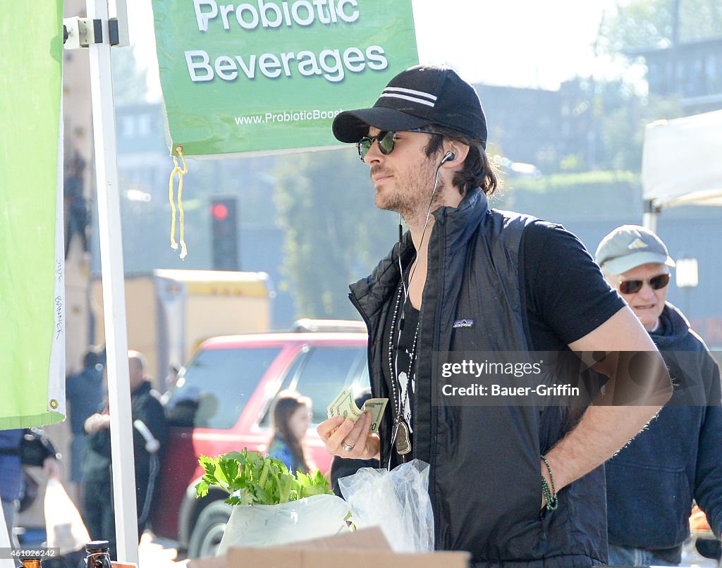 Celebrity Sightings In Los Angeles - January 04, 2015