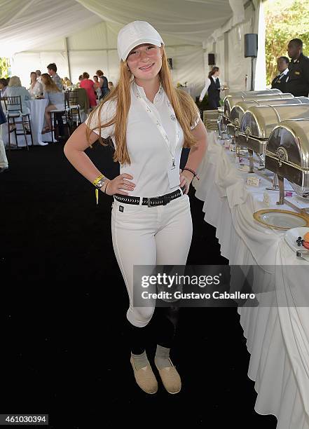 Jennifer Gates attends Trump Invitational Grand Prix Mar-a-Lago Club at The Mar-a-Largo Club on January 4, 2015 in Palm Beach, Florida.