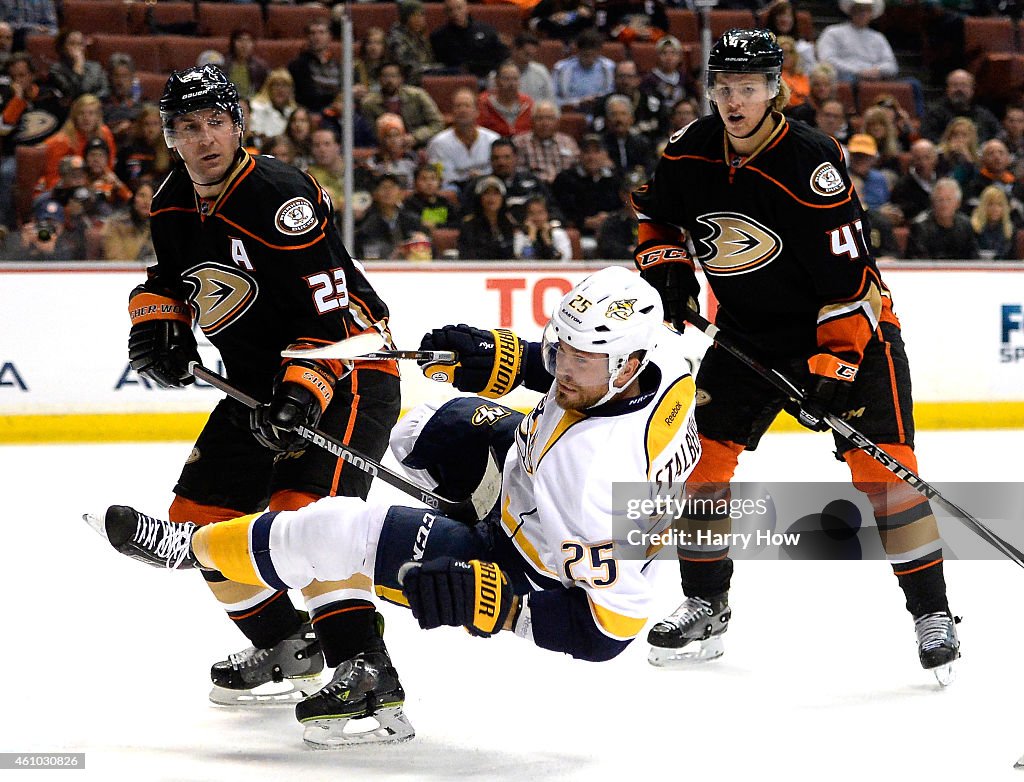 Nashville Predators v Anaheim Ducks