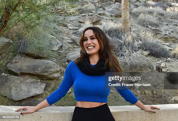 Actress Bérénice Marlohe attends a screening of 5-7 at the Camelot Theatres at the 26th Annual Palm Springs International Film Festival Film - Day 3...